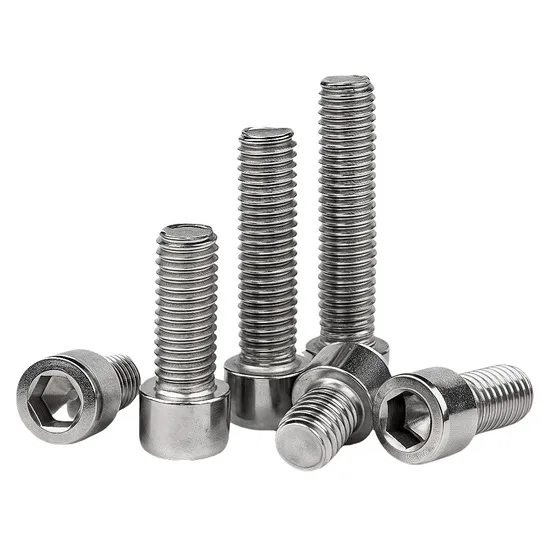 Stainless Steel A2 SS304 SS316 Hexagon Socket Head Screw DIN912 M3 M4 M5